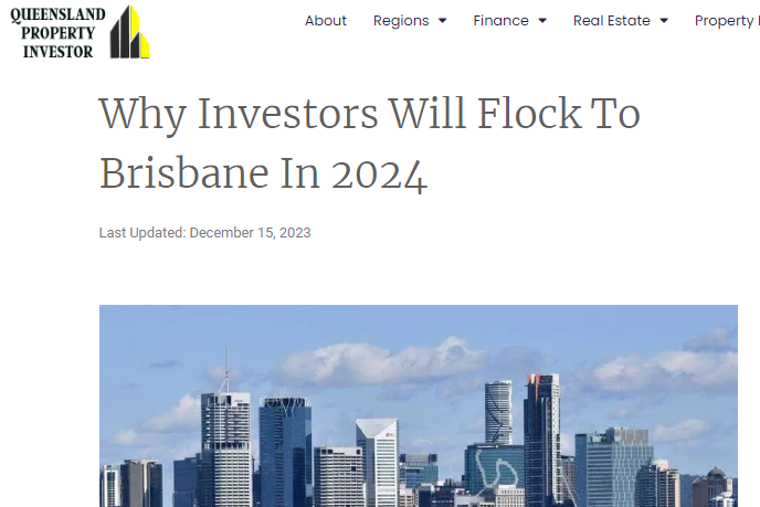 Queensland Property Investor Ft. LJBA