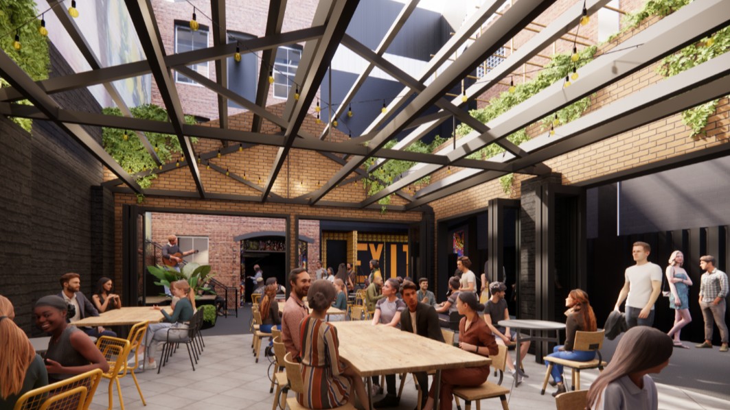 warner lane 2 suburban streetscape upgrades